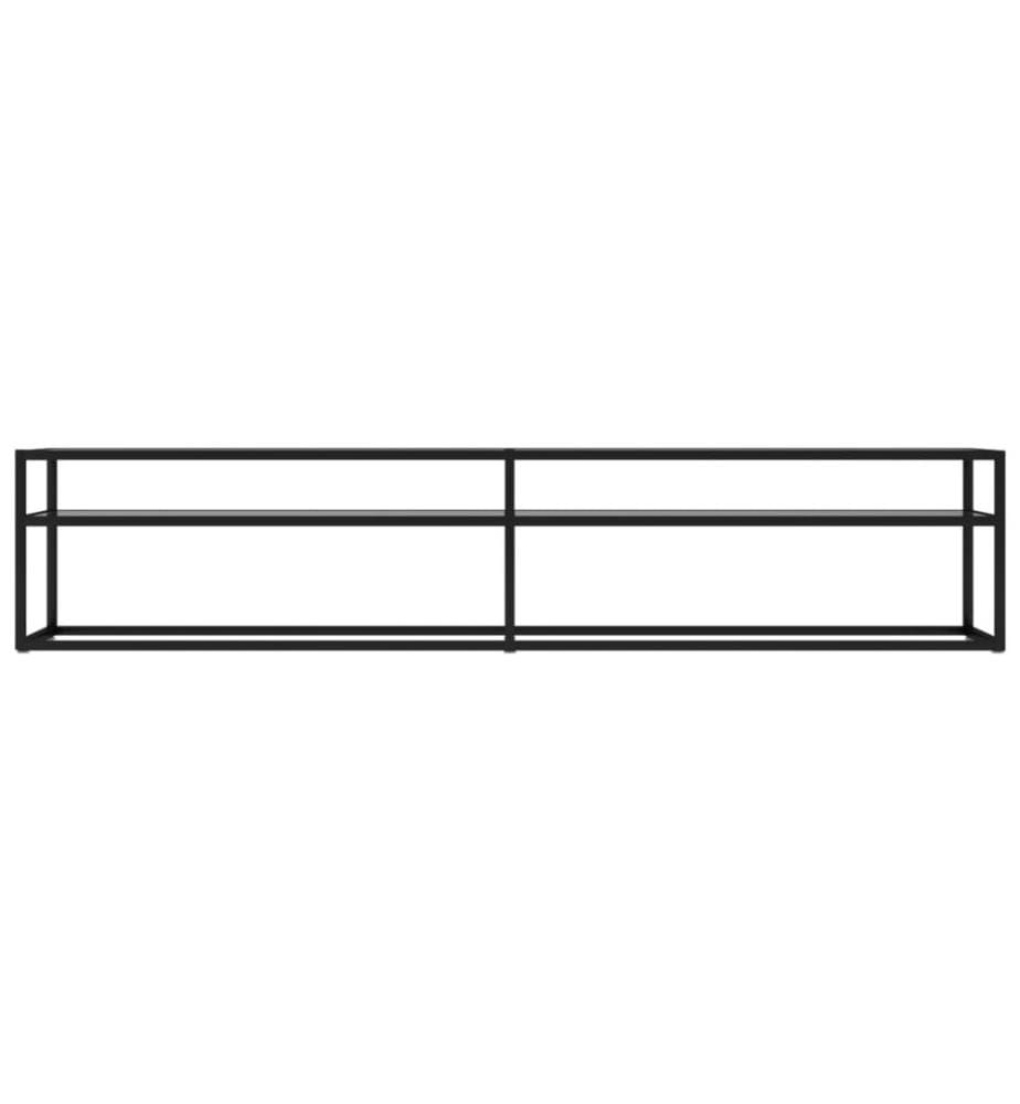 TV-Schrank Transparent 200x40x40,5 cm Hartglas