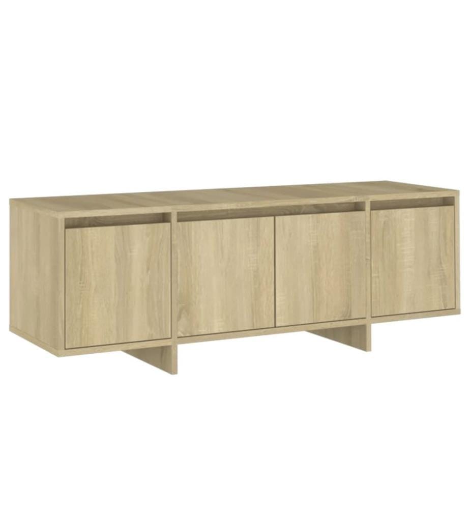 Meuble TV Chêne sonoma 120x30x40,5 cm Aggloméré