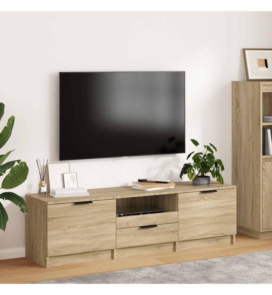 TV-Schrank Sonoma-Eiche 140 x 35 x 40 cm Holzwerkstoff