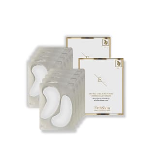 Lot de 2 Double Collagen + Rose Hydrogel Eye Pads 5 x 2