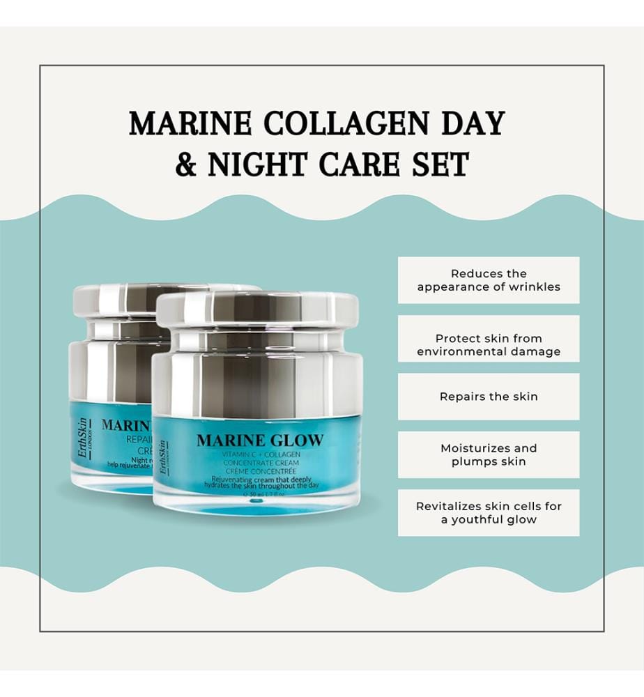 Marine Glow + Vitamin C Concentrate Cream 50 mlMarine Collagen Night Cream 50 ml