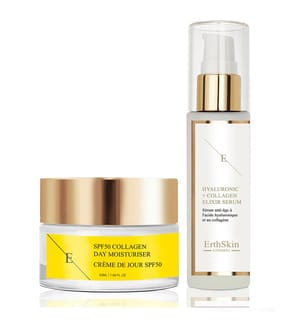 SPF50 Collagen Day Cream 50 ml + Hyaluronic Acid & Collagen Serum 60 ml