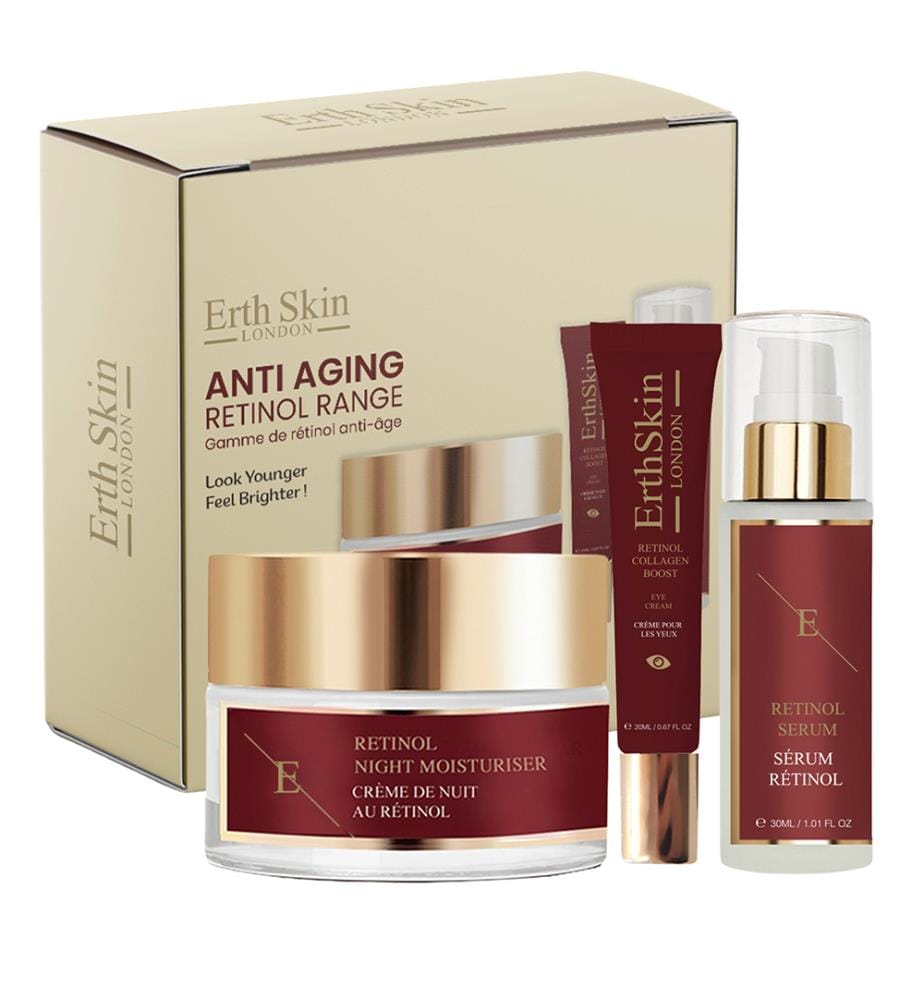 Coffret de la gamme anti-âge au rétinol