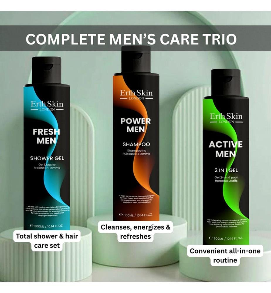 Duschset Fresh Men (3 Stück)