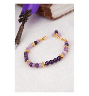 Amethsyt Armband - Violett