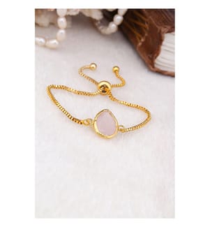 Rosa Quarz-Armbänder - Rosa