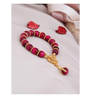 Korallenarmband - Rot