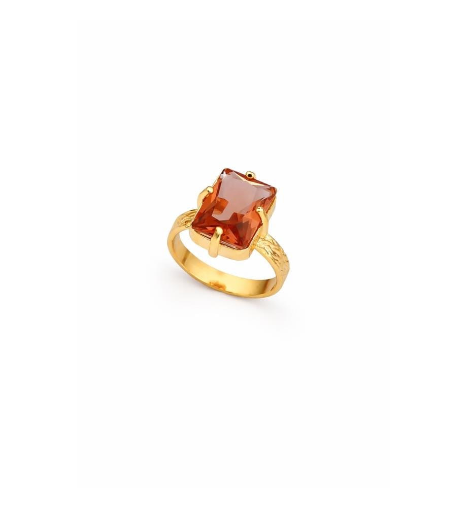 Anello regolabile in zultanite - Marrone