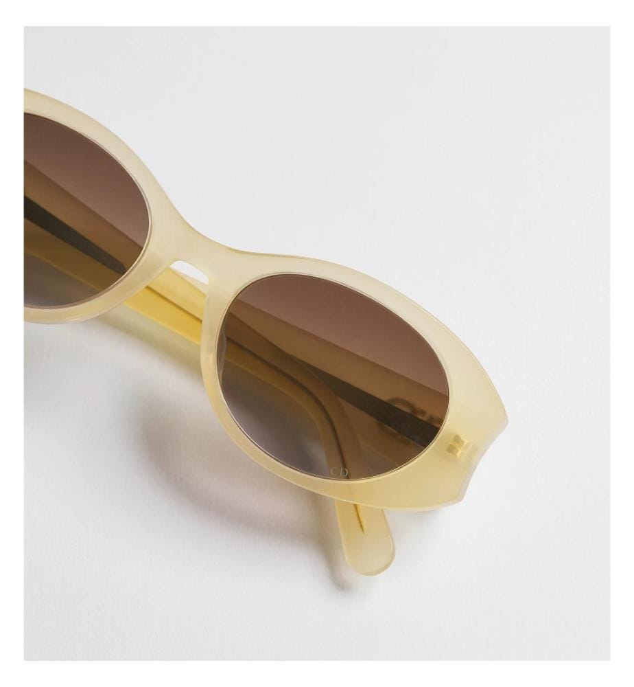 Lunettes de soleil Dior Glow Celluloid - Jaune