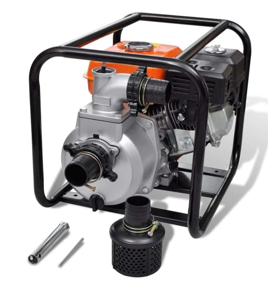 Benzin-Wasserpumpe 80 mm Schlauchanschluss 4800 W