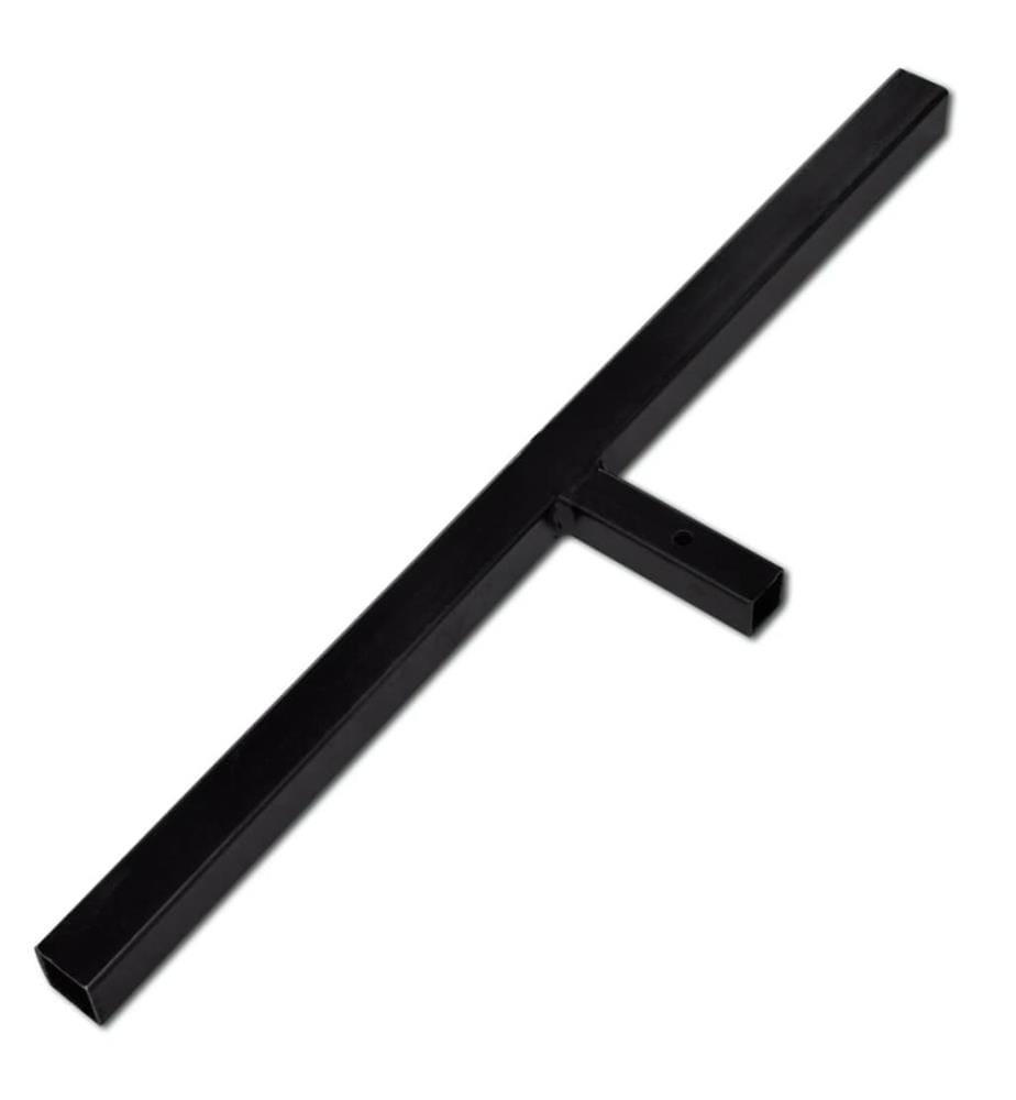 Tarière de sol avec mèche de tarière spirales 100 mm Acier Noir