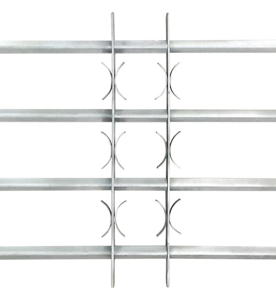 Fenstergitter Verstellbar mit 4 Querstäben 700-1050 mm