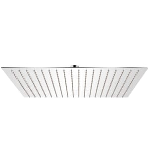 Tête de douche plongeante carrée en acier inoxydable 50x50 cm