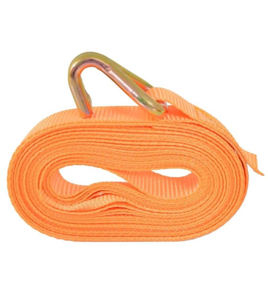 Ratschen-Spanngurte 4 Stk 0,4 Tonnen 6m×25mm Orange