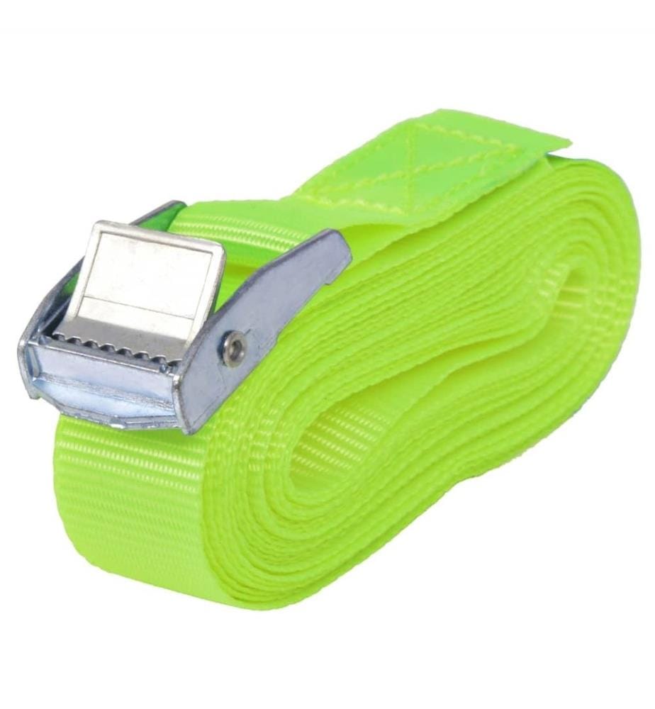 Spanngurte 10 Stk. 0,25 Tonnen 5m×25mm Neongrün