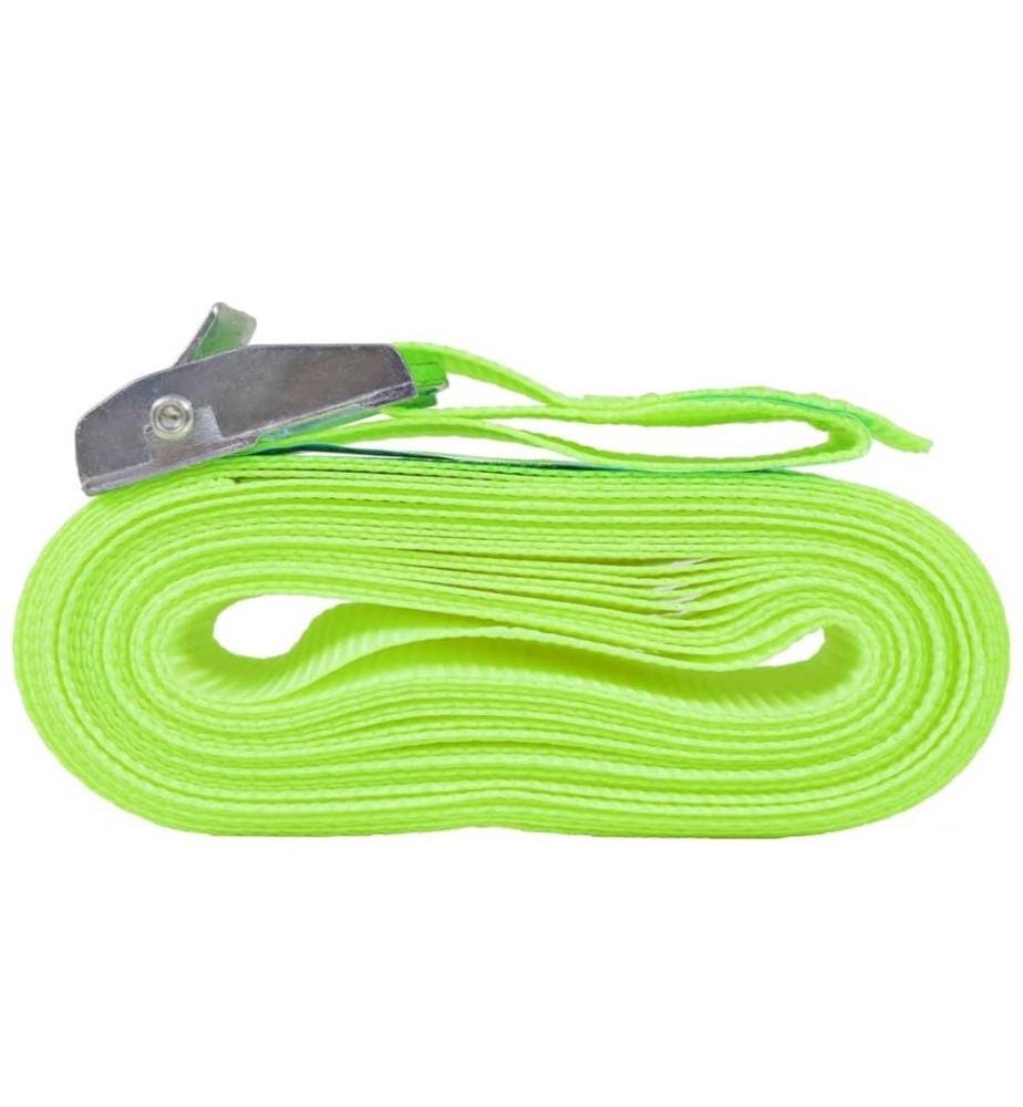 Spanngurte 10 Stk. 0,25 Tonnen 5m×25mm Neongrün
