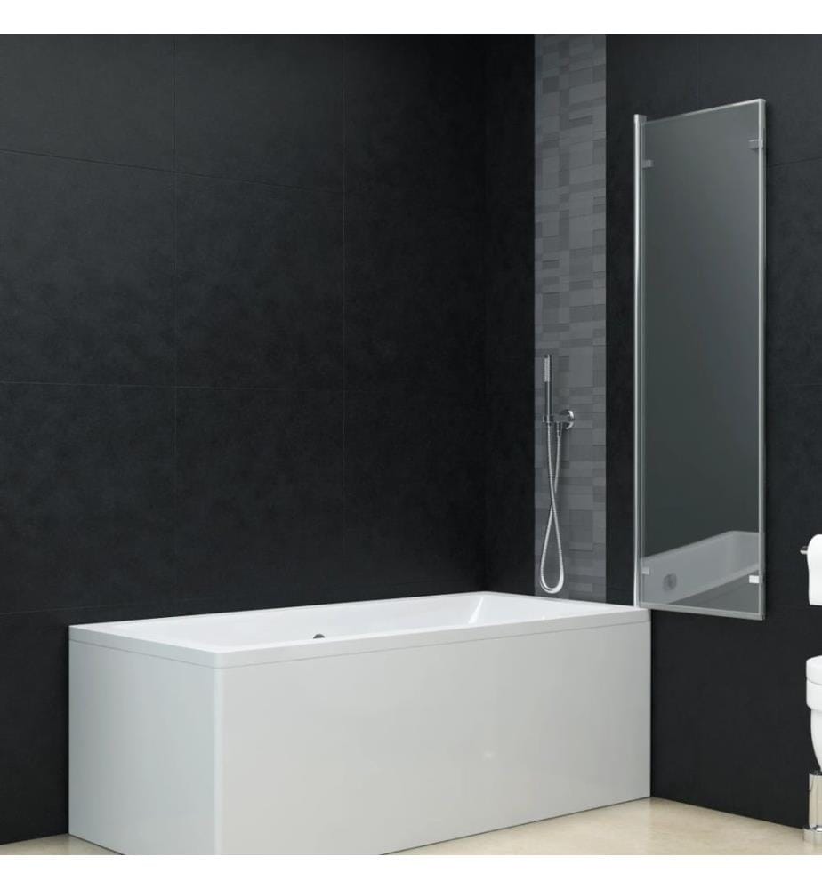 Cabine de douche pliable 3 panneaux ESG 130x138 cm