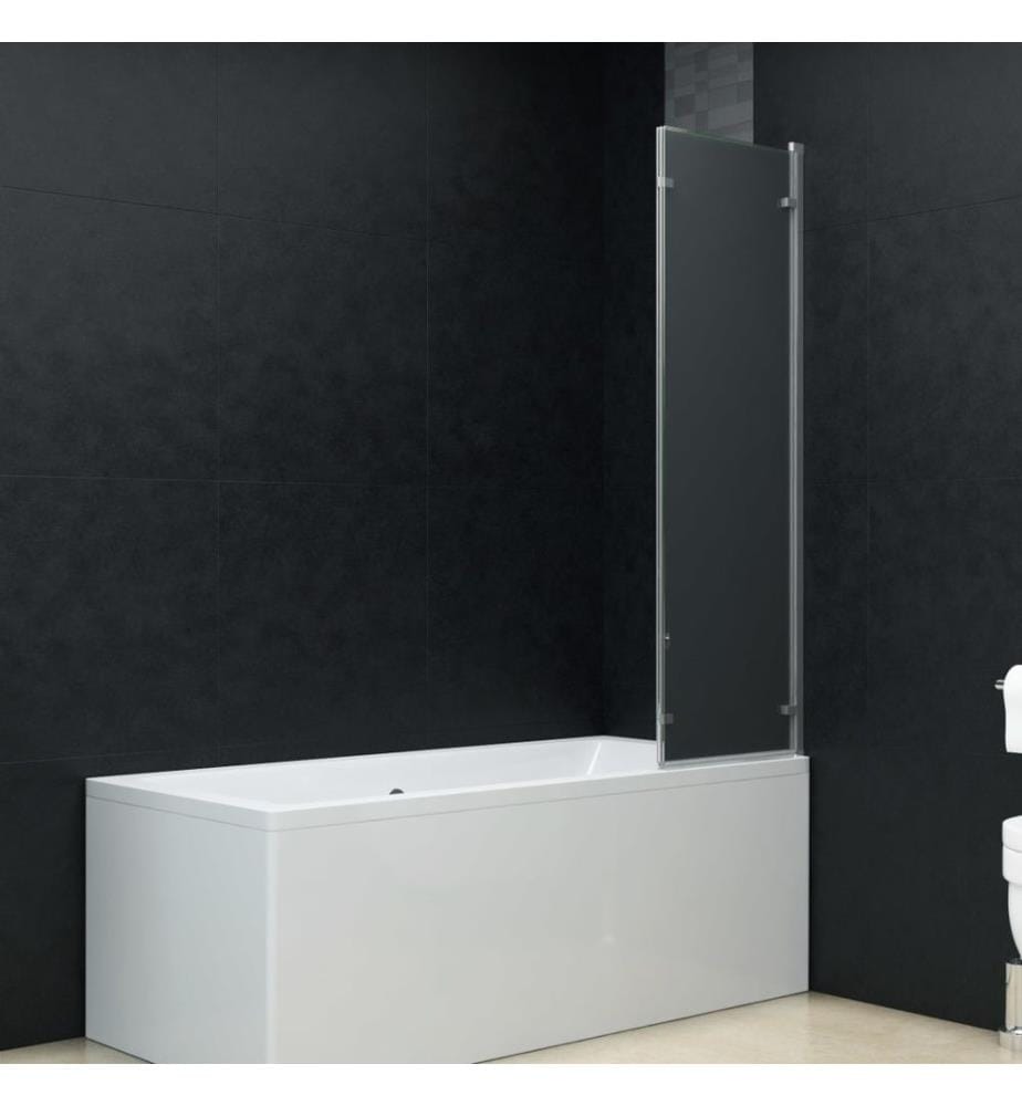 Cabine de douche pliable 3 panneaux ESG 130x138 cm