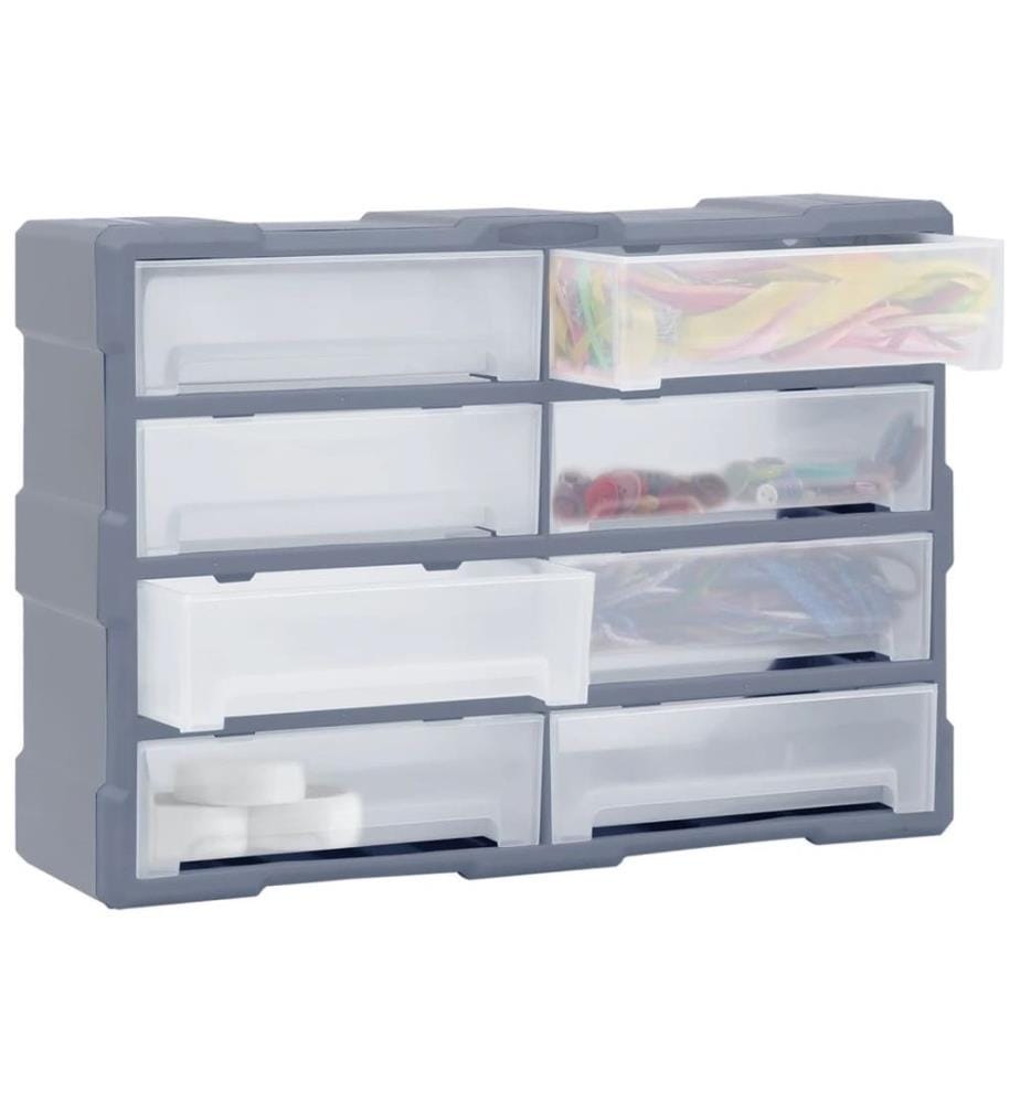 Multi-Schubladen-Organizer 8 grosse Schubladen 52x16x37 cm