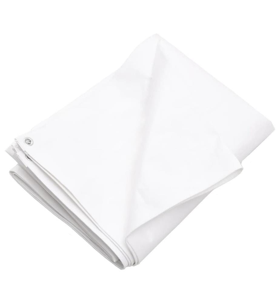 Bâche 260 g/m² 2x3 m Blanc PEHD