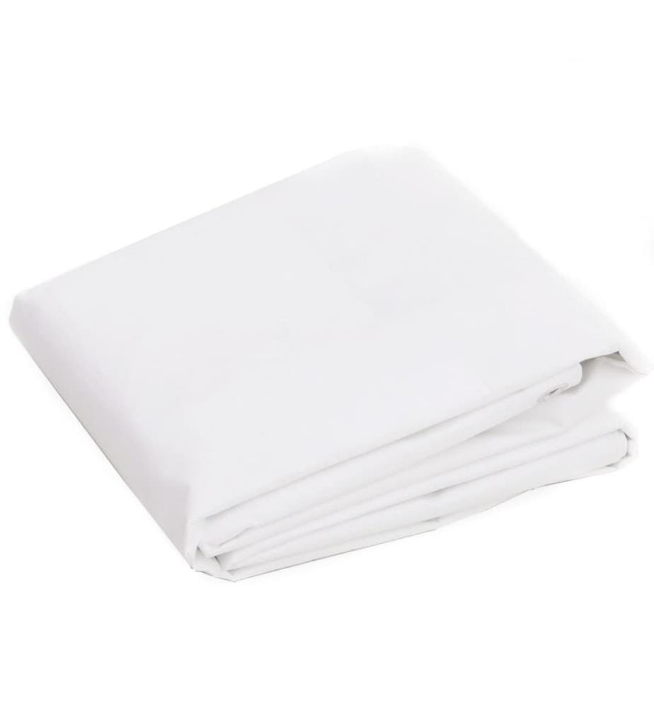 Bâche 260 g/m² 2x3 m Blanc PEHD