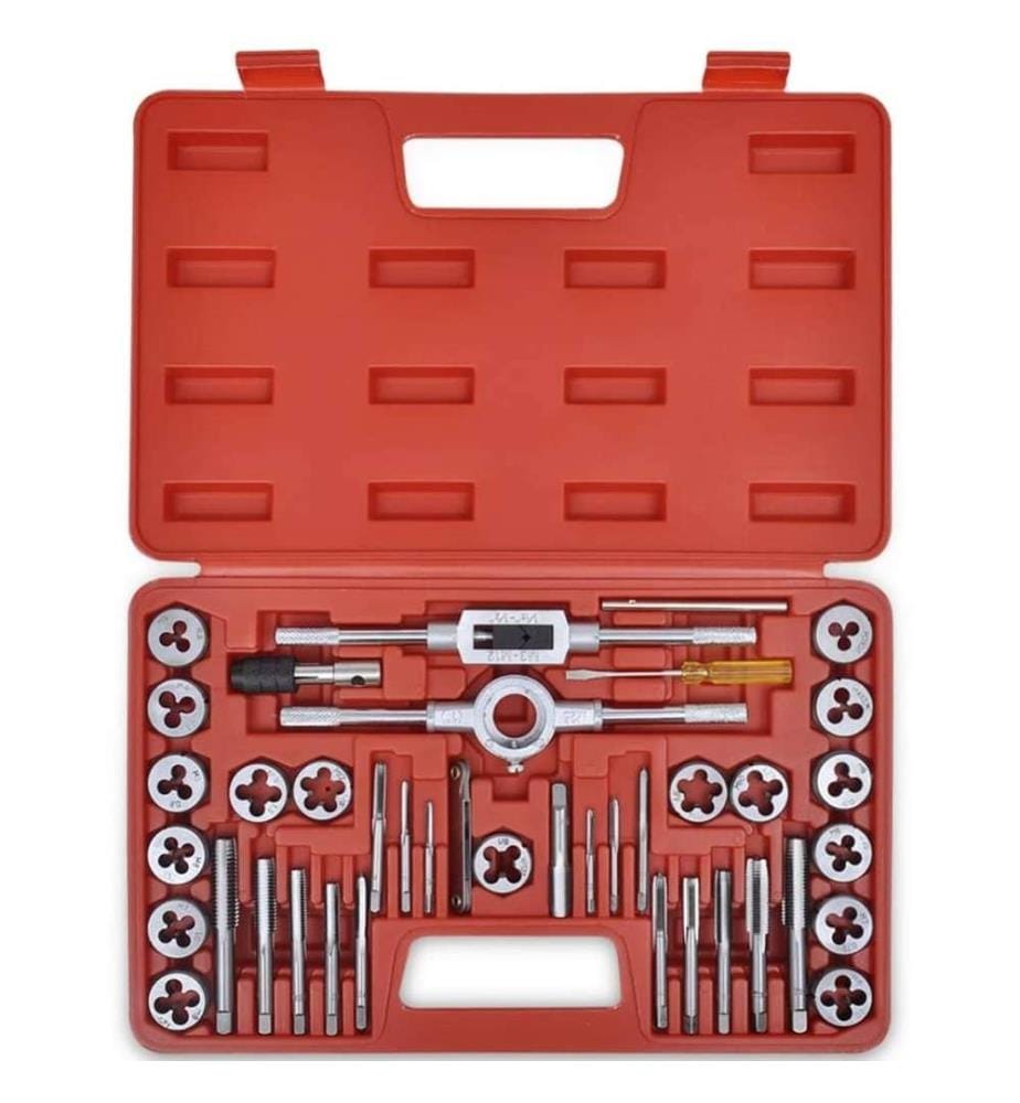 Ensemble de tarauds et matrices 40 pcs