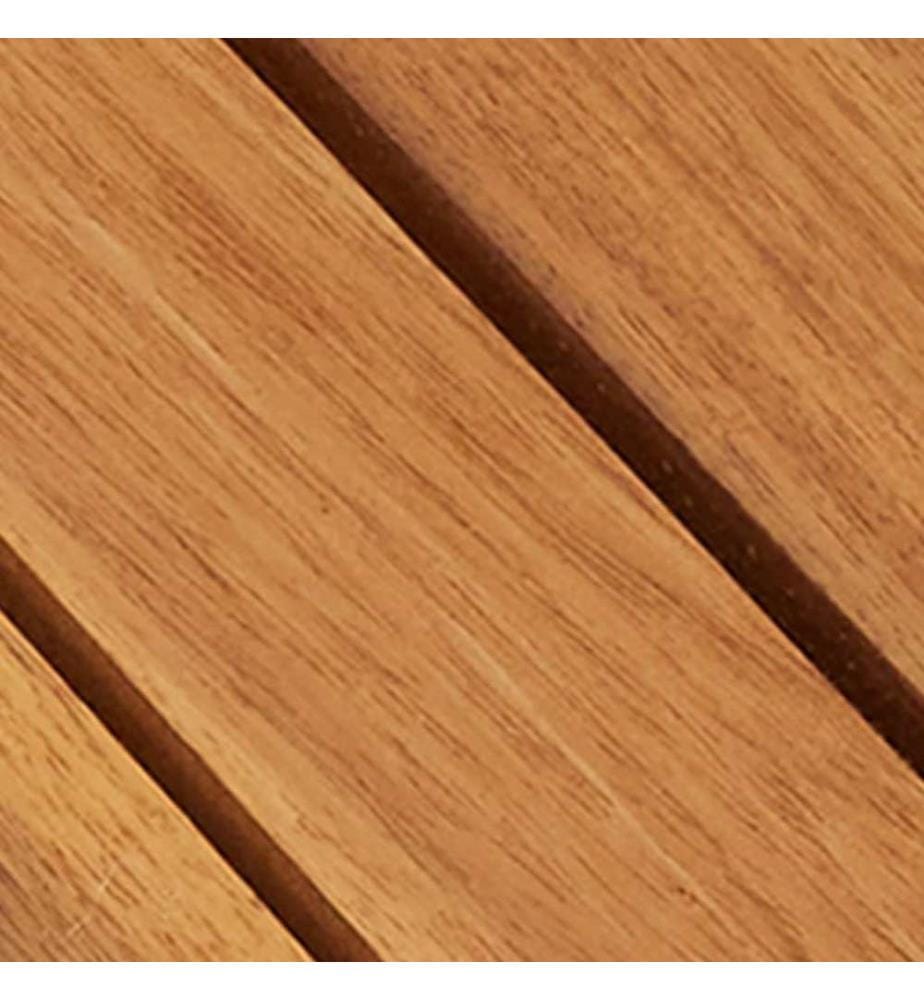 Terrassenfliesen 30er Set Vertikales Muster 30 x 30 cm Akazie