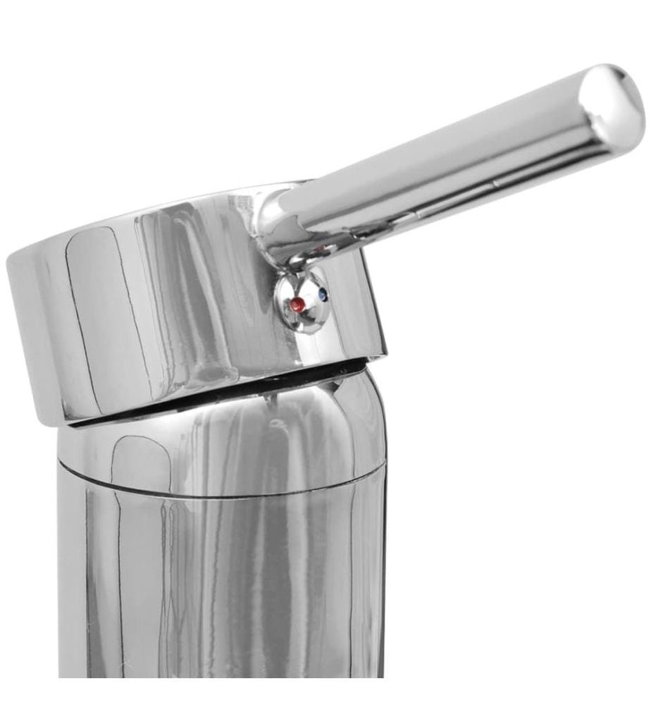 Bad-Wasserhahn Mischbatterie 2 Stk. Chrom