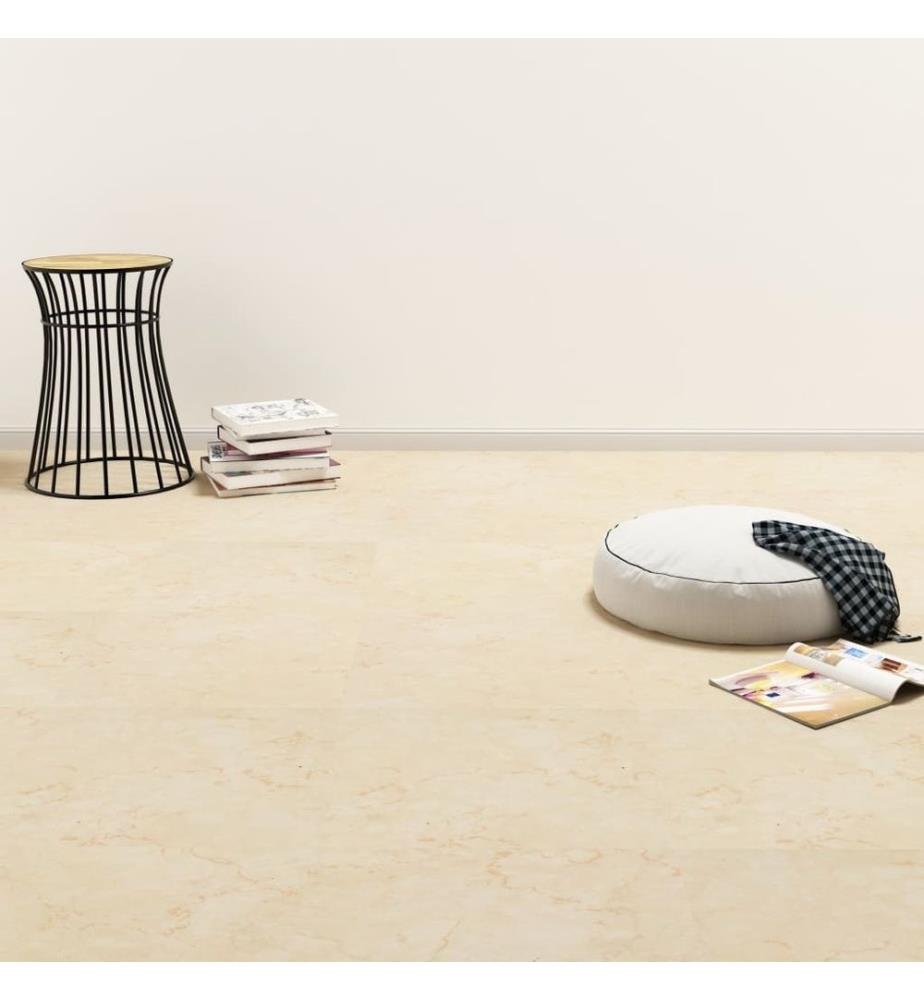 PVC-Fliesen Selbstklebend 20 Stk. 1,86 m² Beige