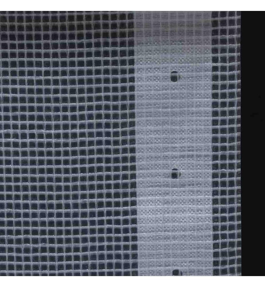 Bâche Leno 260 g/m² 2 x 15 m Blanc