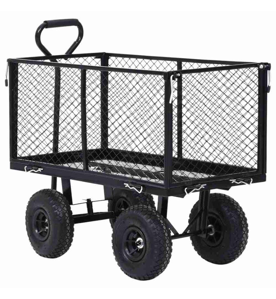 Gartenwagen Schwarz 350 kg