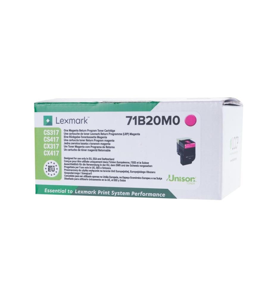 Lexmark Toner 71B20M0 Magenta