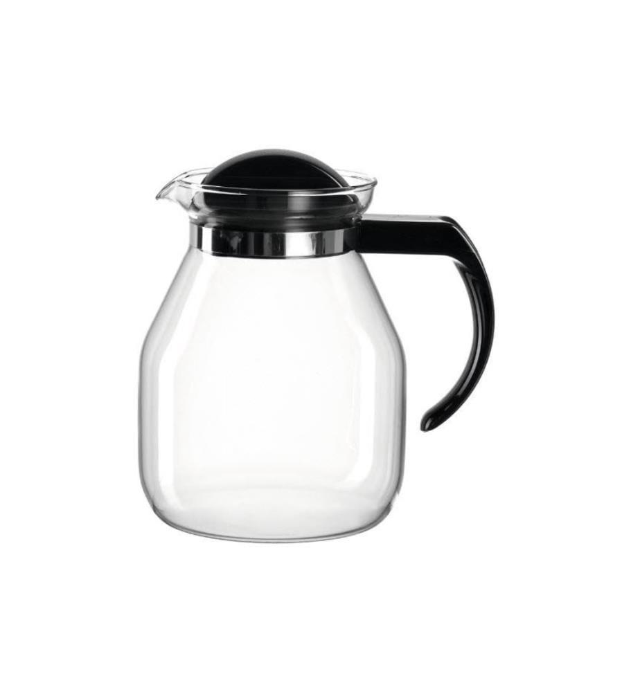 MONTANA - Teekanne Content 1.25 l, Schwarz/Transparent