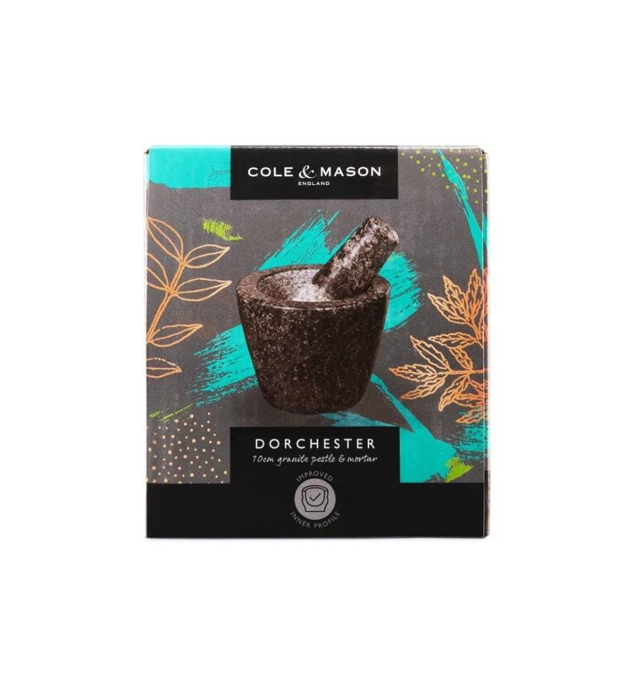 Cole&Mason Mortier et pilon 10 cm, Granit