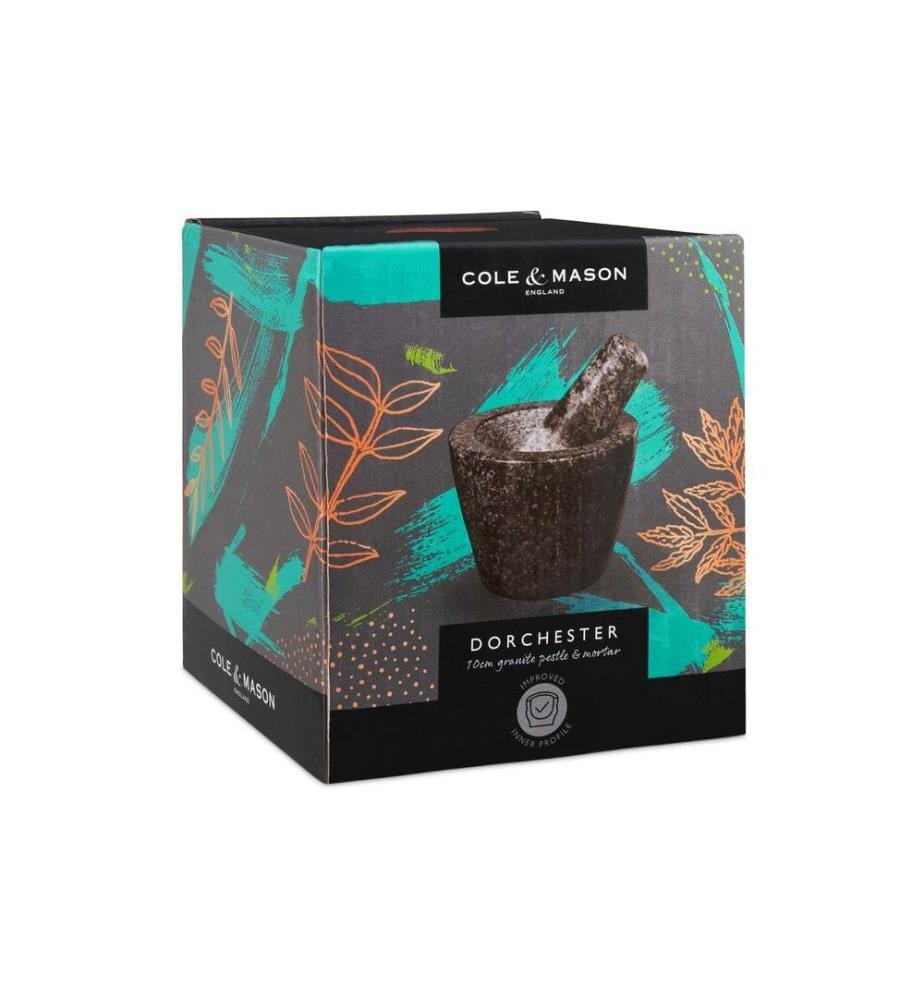 Cole&Mason Mortier et pilon 10 cm, Granit
