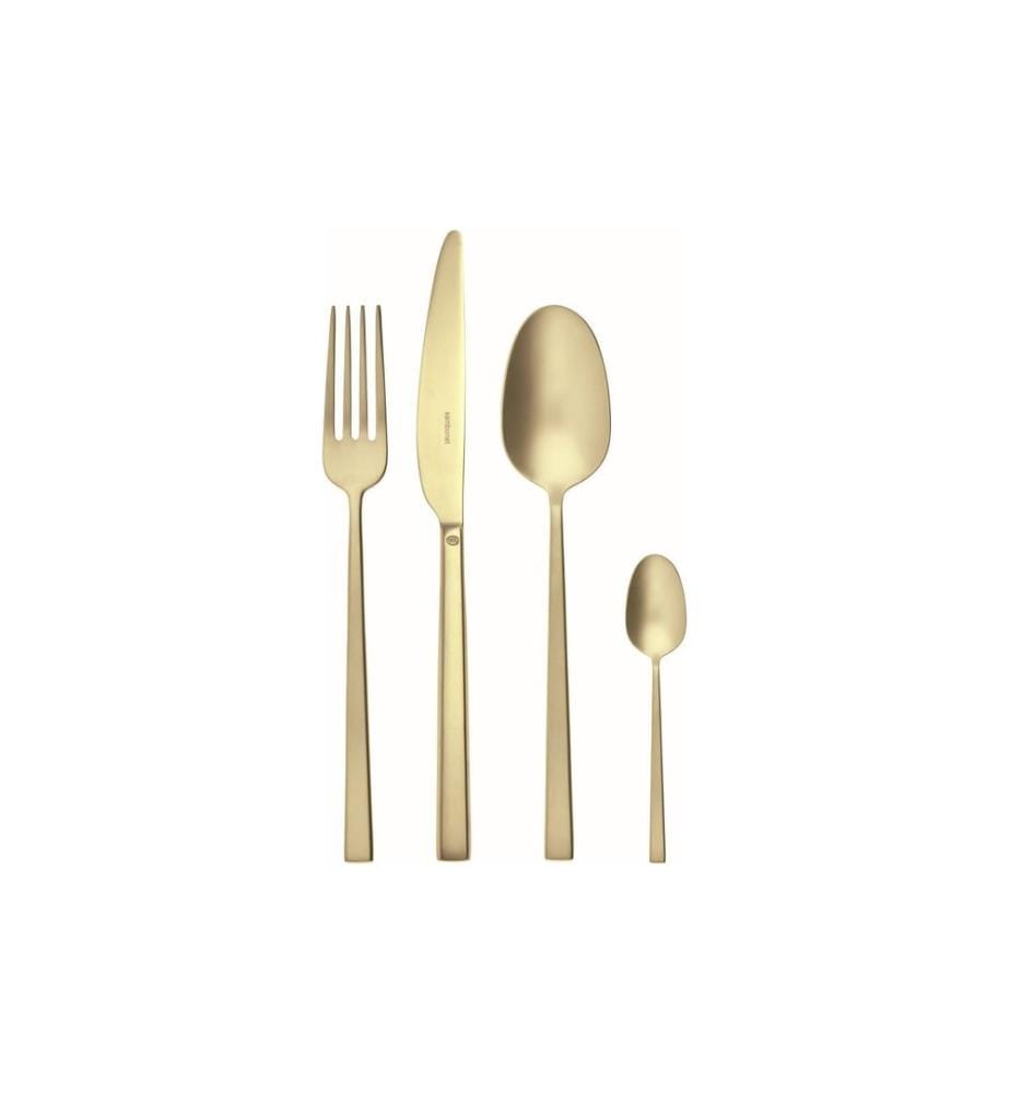 SAMBONET - Besteck-Set Rock 24-teilig, Champagner