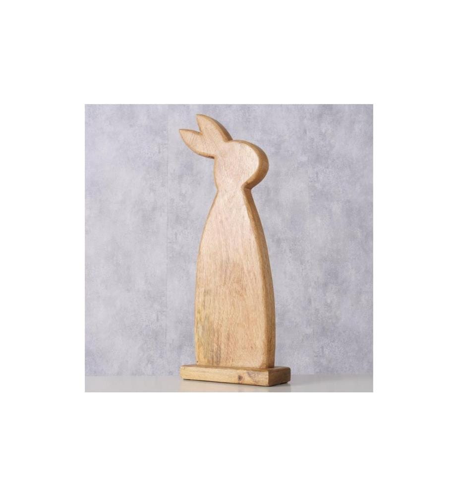 BOLTZE - Aufsteller Hase Nesli 45.9 cm, Mangoholz