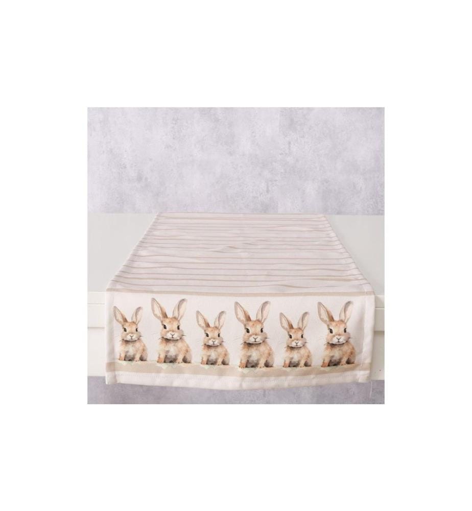 BOLTZE - Chemin de table Hansi, polyester, 141 x 40.5 cm