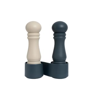 CRUSH GRIND - Salz- und Pfeffermühle Mini Grinder Set Blueberry/Garlic