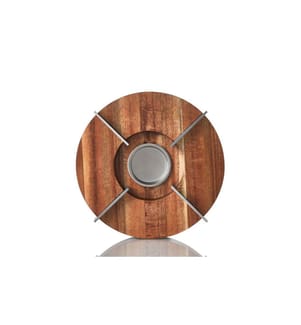 ADHOC - Stövchen Tuto Ø 16 cm, Braun