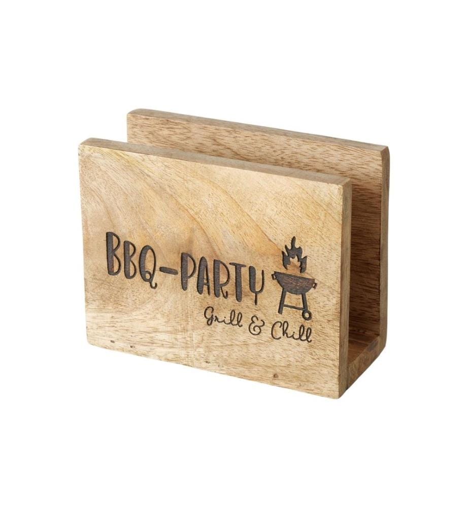 BOLTZE - Porte-serviette BBQ, Marron