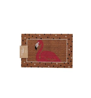 BOLTZE - Fussmatte Flamingo 60 x 40 cm, Mehrfarbig