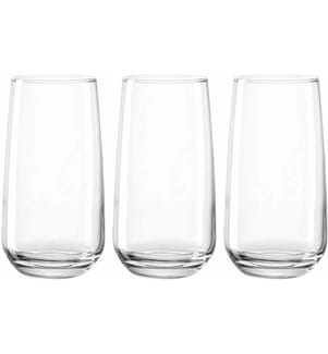 MONTANA - Trinkglas Drink 470 ml, 3 Stück, Transparent