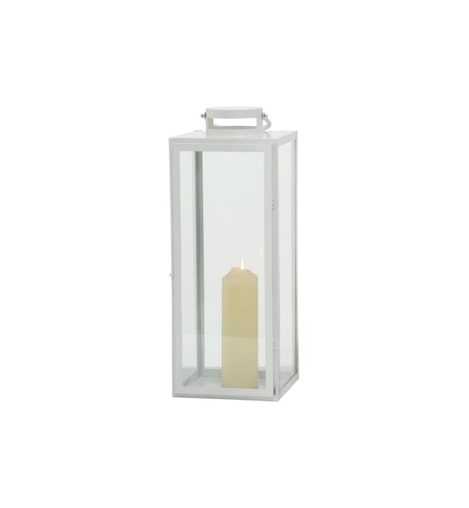 BOLTZE - Laterne Arana 3-teilig, Transparent/Weiss