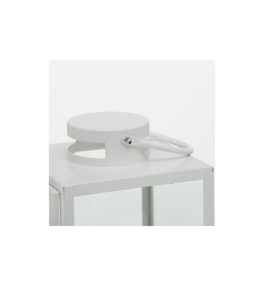 BOLTZE - Laterne Arana 3-teilig, Transparent/Weiss