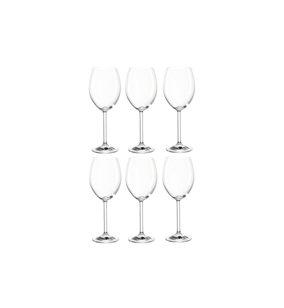 MONTANA - Rotweinglas Pure 390 ml, 6 Stück, Transparent