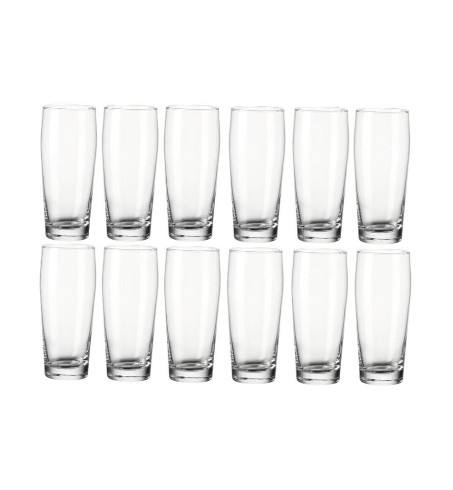 MONTANA - Trinkglas Willi 500 ml, 12 Stück, Transparent