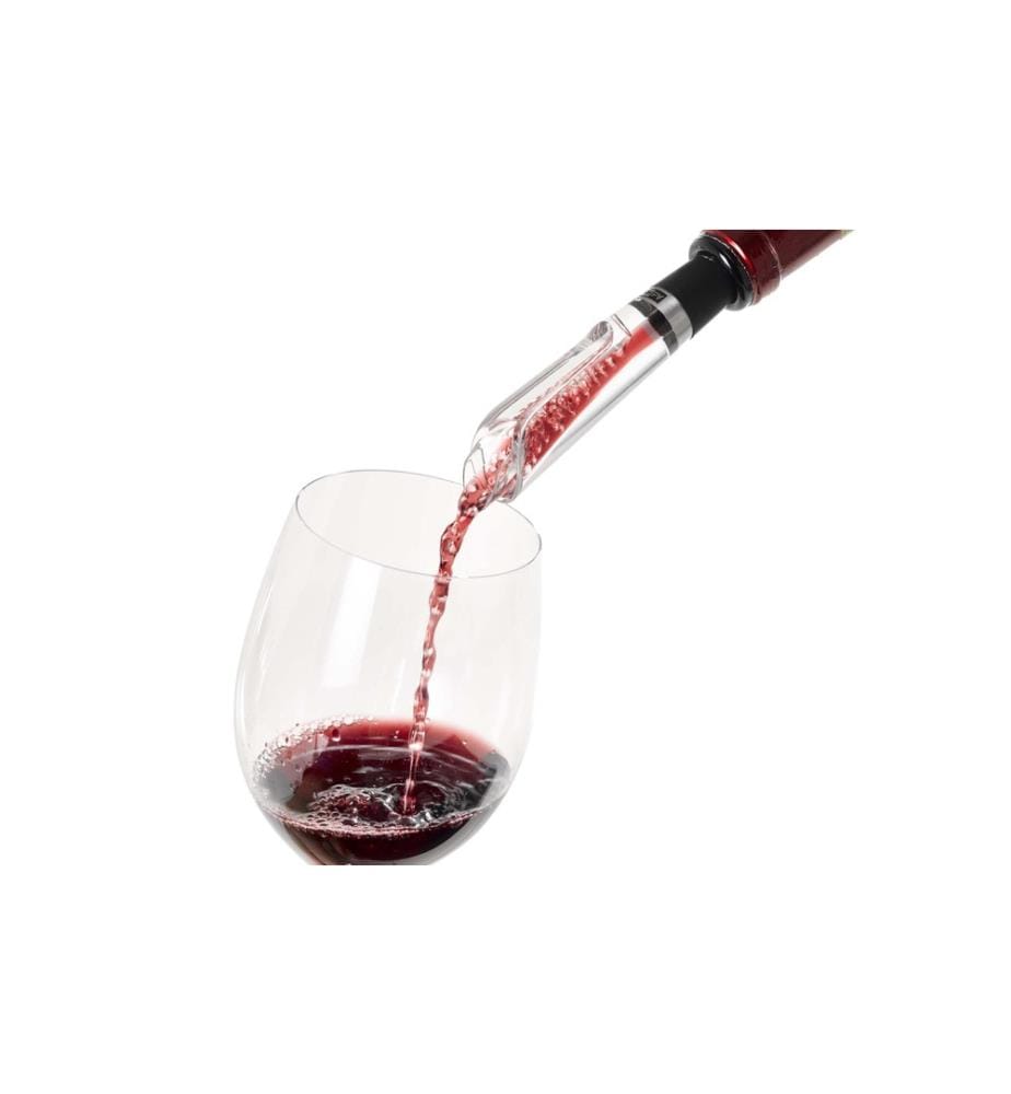 ADHOC - Bec verseur à vin AEROVIN VA10 1 Pièce/s, Noir/Transparent