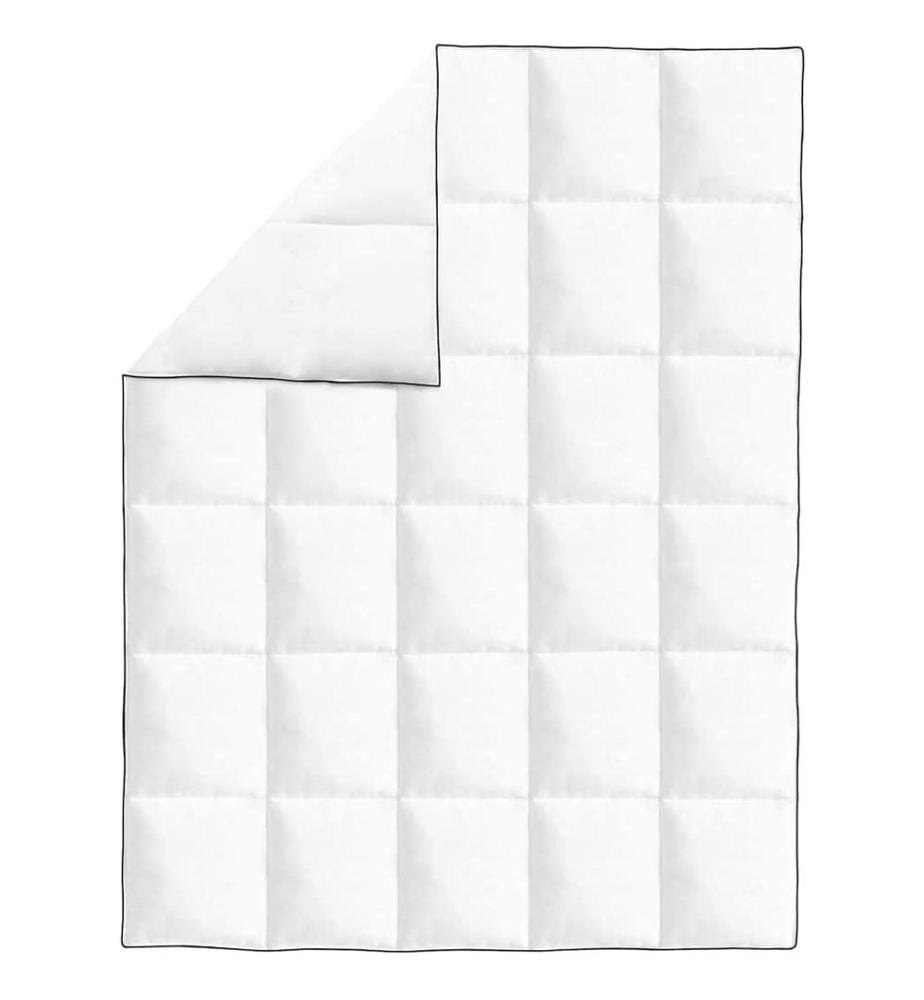 Couette en duvet d'hiver 2 pcs 140 x 200 cm