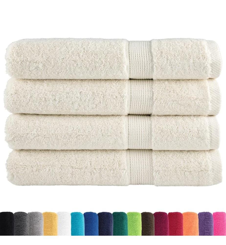 Serviettes de qualité supérieure SOLUND 4 pcs crème 600 g/m²